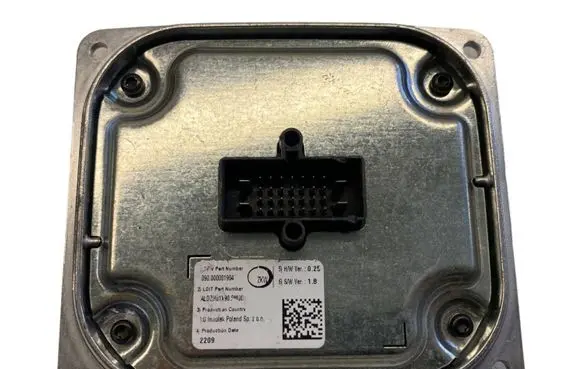 LED ballast control module