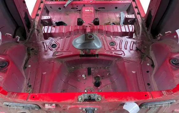 Toyota Aygo AB10 Trunk bottom trim panel 