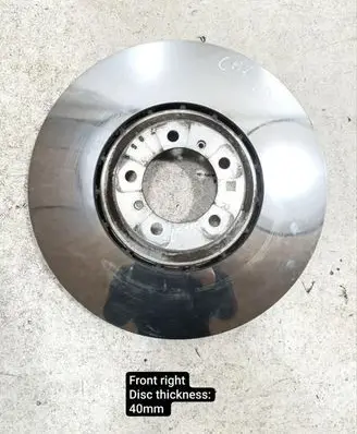 Porsche Cayenne (9Y0 9Y3) Front brake disc 9Y0615302C