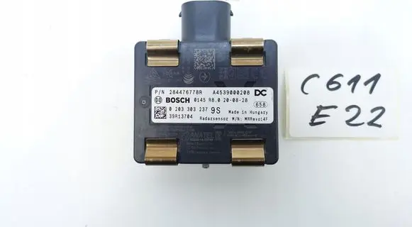Smart ForTwo III C453 Distronic sensor radar A4539000208