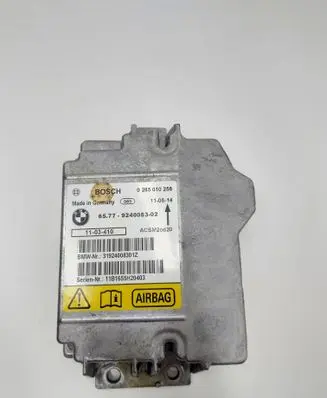 BMW X5 E70 Airbag control unit/module 0285010258 9240083 ACSM2C020