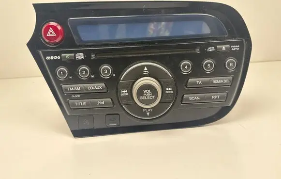 Honda Insight Radio/CD/DVD/GPS head unit 39100TM8G01