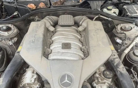 Mercedes-Benz S W221 Engine swap m156
