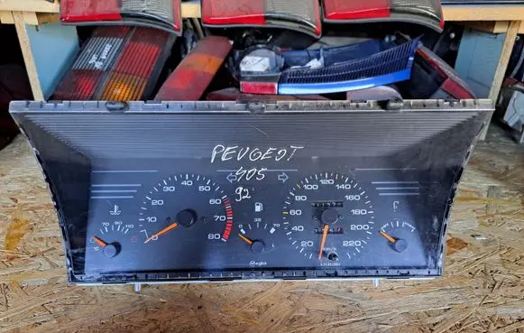 Peugeot 405 Speedometer (instrument cluster) 9605841780 09022649901