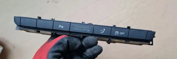 Audi A7 S7 4G A set of switches 4G0927137AE