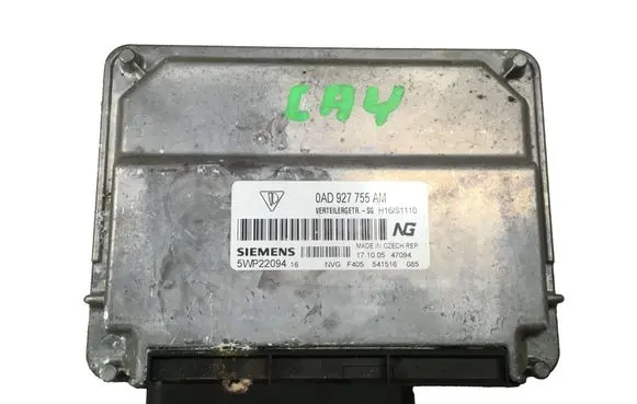 Porsche Cayenne (9PA) Gearbox control unit/module 0AD927755AM H16S1110 5WP22094