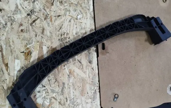 Peugeot 308 Front bumper support beam 9656741480