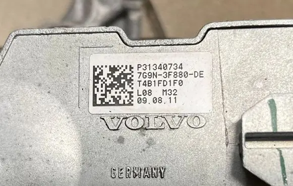 Volvo V60 Steering wheel axle 7G9N3F880DE P31340734 11998655