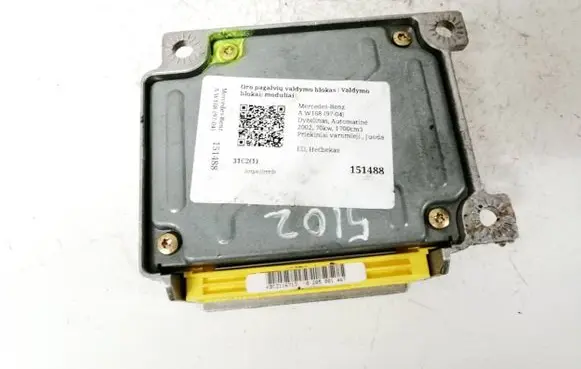 Mercedes-Benz S W220 Airbag control unit/module 0285001467 0028203826