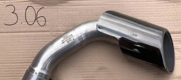 Audi Q7 4M Exhaust gas pipe 4M0253681CC 0226