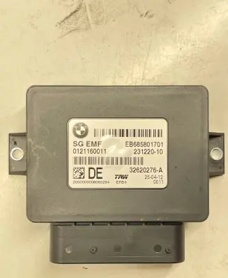 BMW 6 F06 Gran coupe Hand brake control module 6858017 32620276A 23122010