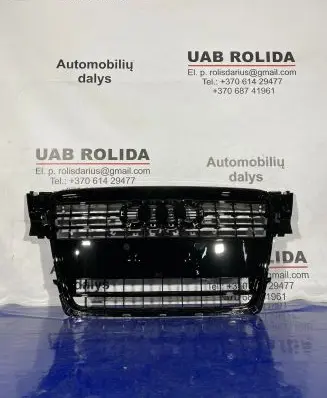 Audi A4 S4 B8 8K Front bumper upper radiator grill