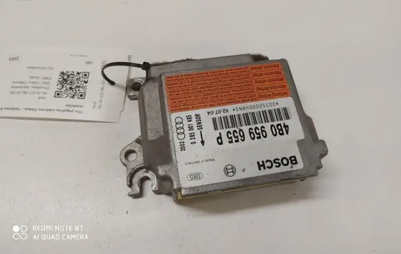 Audi A6 S6 C5 4B Airbag control unit/module 4B0959655P 0285001485