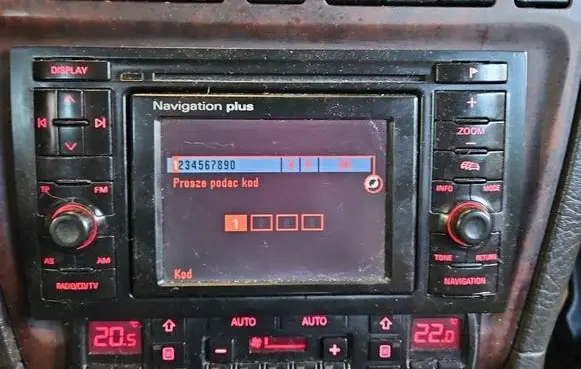 Audi A8 S8 D2 4D Radio/CD/DVD/GPS head unit 4D0035192E IMPRK1526359