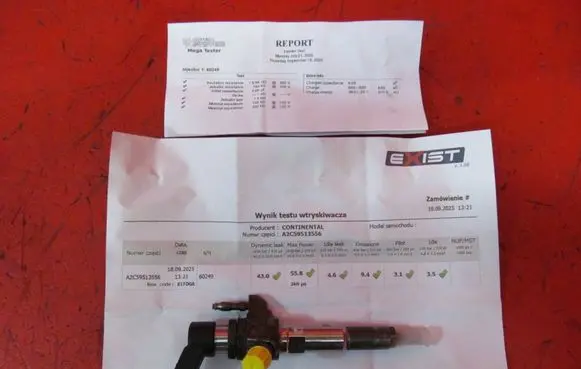 Citroen DS4 Fuel injector 9802448680 A2C59513556