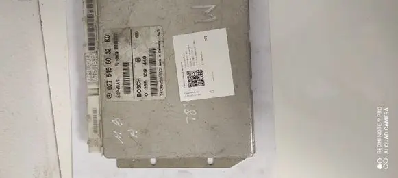 Mercedes-Benz A W168 ESP (stability system) control unit 0275456032 0265109449