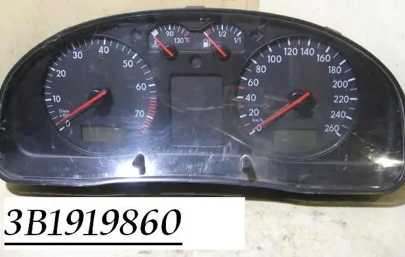 Volkswagen PASSAT B5 Speedometer (instrument cluster) 3B1919860