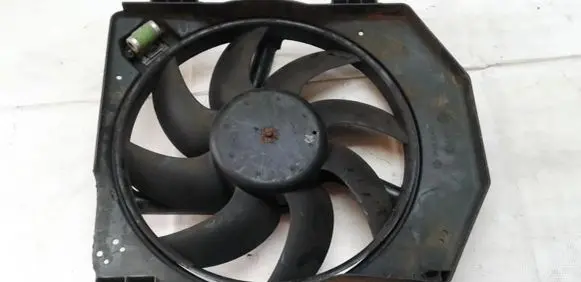 Ford Fiesta Radiator cooling fan shroud 96FB8146 824.01
