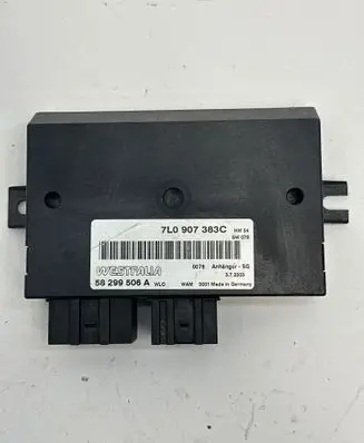 Audi Q7 4L Tow bar trailer control unit/module 7L0907383C 58299506A