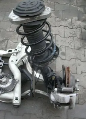 Mercedes-Benz E W212 Front wheel hub spindle knuckle