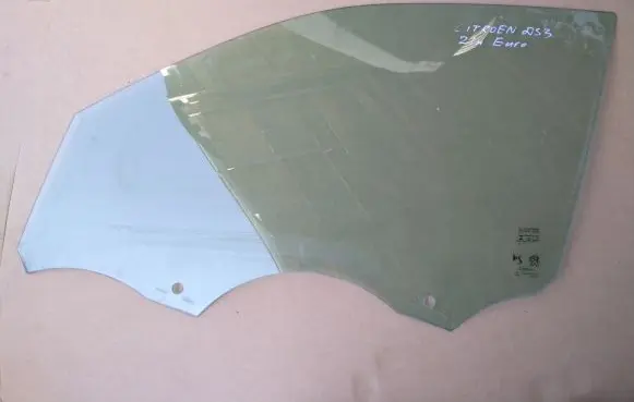 Citroen DS3 Front door window glass four-door