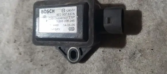 Audi A8 S8 D3 4E ESP acceleration yaw rate sensor 8E0907637A