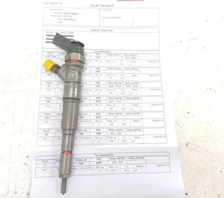 BMW 5 E60 E61 Fuel injector 7794435 0445110209