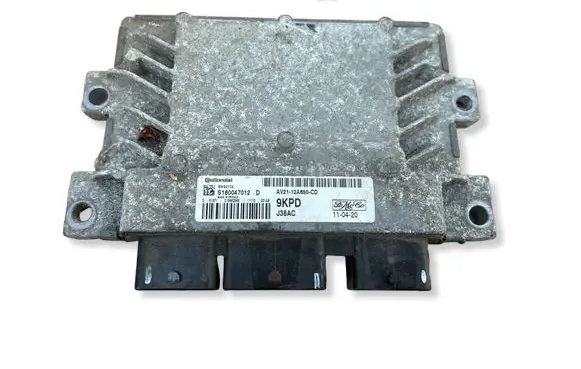 Ford Fiesta Engine control unit/module AV2112A650CD S180047012D 9KPD