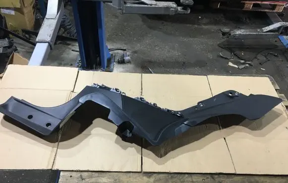Mercedes-Benz E C207 W207 Rear seat side bottom trim A2076901425