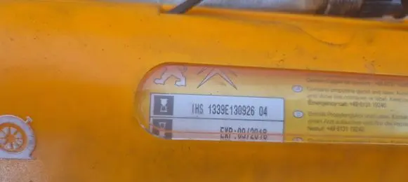Citroen C3 Tire air pump compressor 