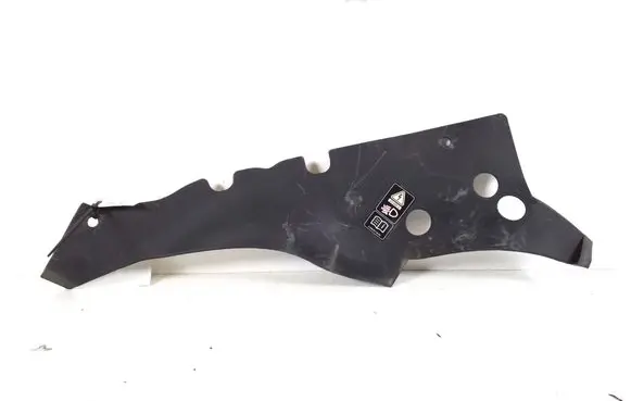 Engine bonnet/hood lock trim molding