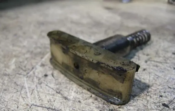Peugeot 607 Slide rail for timing chain 