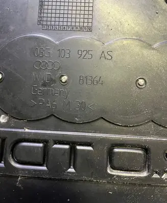 Audi A6 S6 C6 4F Engine cover (trim) 03G103925AS 81364