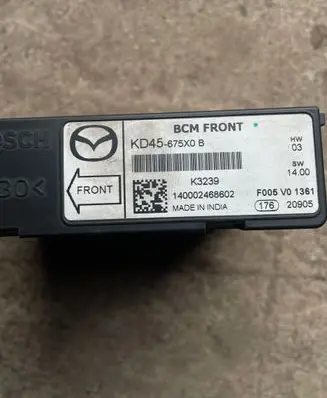 Mazda CX-5 Central body control module KD45675X0B 140002468602
