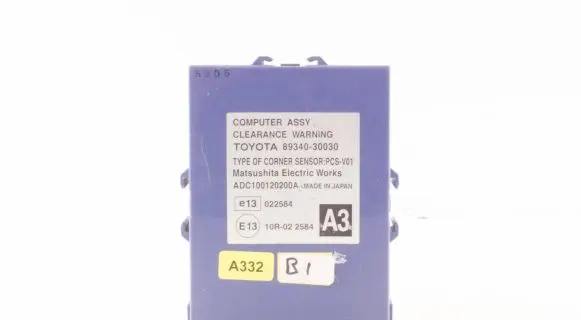 Lexus GS 250 350 300H 450H Parking PDC control unit/module 8934030030 ADC100120200A 89340-30030