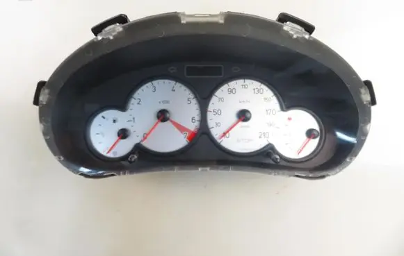 Peugeot 206 Speedometer (instrument cluster) 9655976380