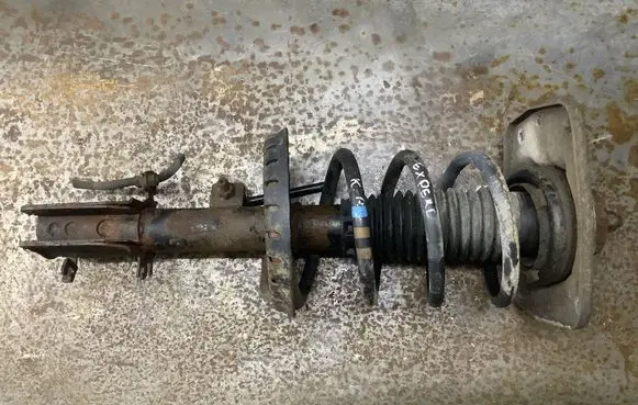 Peugeot Expert Front shock absorber with coil spring