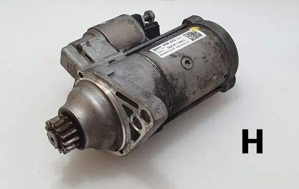 Volkswagen Golf VII Starter motor 02Z911024L 120614 W20ER121