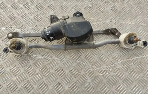 Opel Agila B Front wiper linkage and motor 4700350