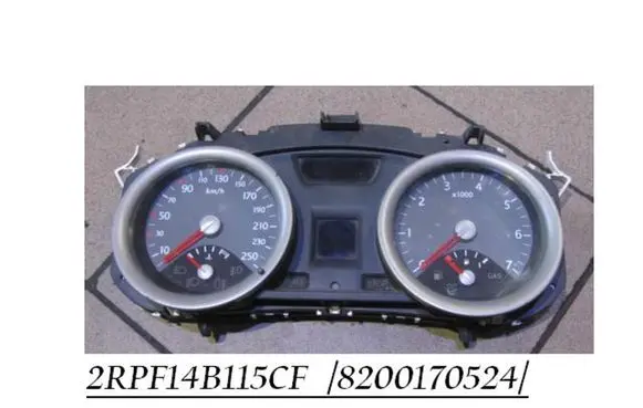 Renault Megane II Speedometer (instrument cluster) 8200170524 2RPF14B115CF