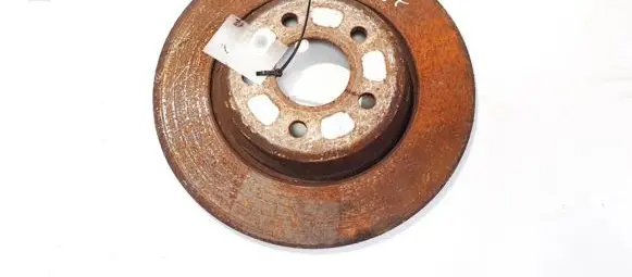 Audi A4 S4 B8 8K Rear brake disc neventiliuojamas