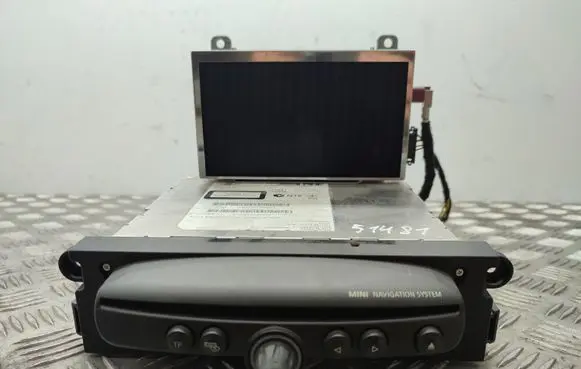Mini One - Cooper Coupe R56 Radio/CD/DVD/GPS head unit 2448342 9344087