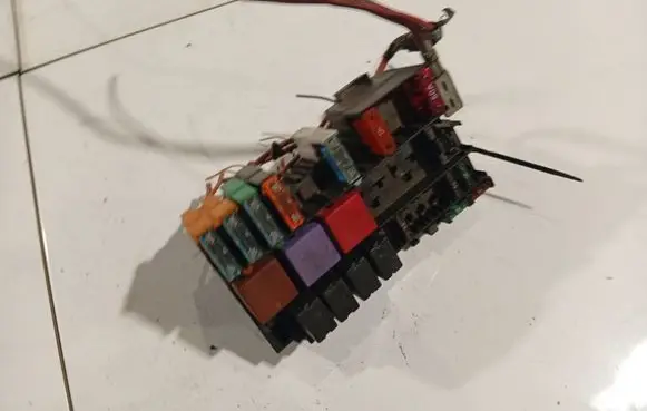 Renault Scenic I Fuse box set