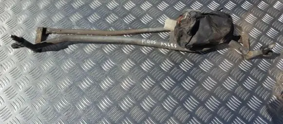 Front wiper linkage and motor