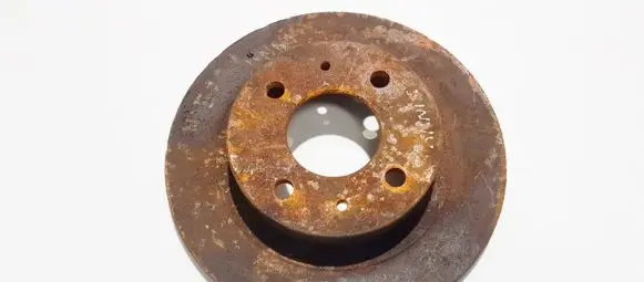 Nissan Sunny Front brake disc neventiliuojamas