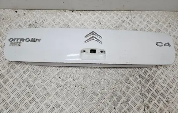 Citroen C4 I Tailgate trim 9647911777