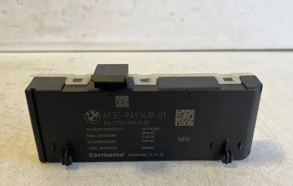 BMW X6 F16 Tailgate/trunk control unit/module 9491419