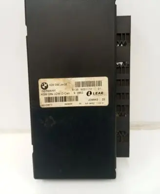 BMW 5 E60 E61 Comfort/convenience module 9221110 61359221110 93862