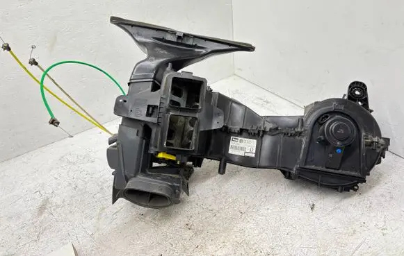 Interior heater climate box assembly