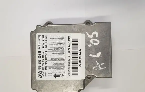 Audi A6 S6 C6 4F Airbag control unit/module 4F0959655B 4F0910655A 5WK43416
